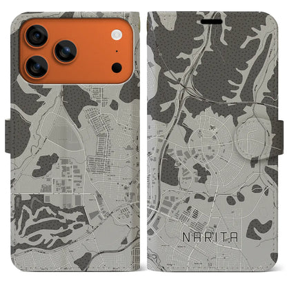 【成田（宮城県）】地図柄iPhoneケース（手帳タイプ）