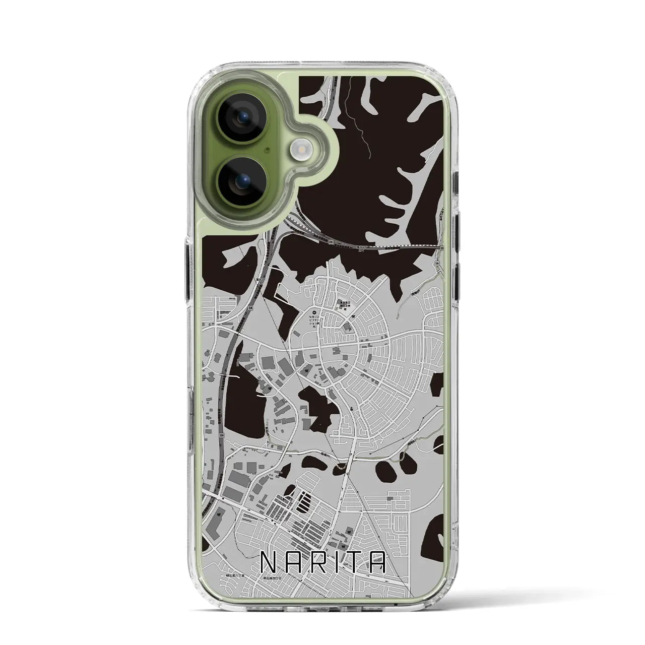 【成田（宮城県）】地図柄iPhoneケース（MagSafeタイプ）