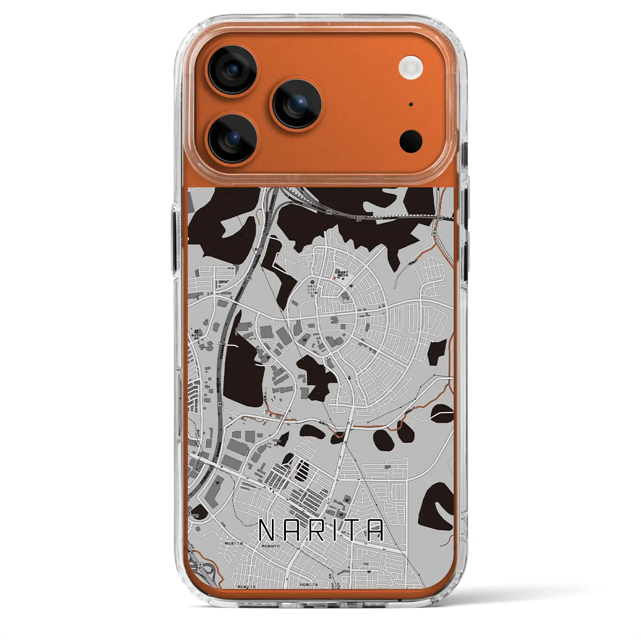 【成田（宮城県）】地図柄iPhoneケース（MagSafeタイプ）