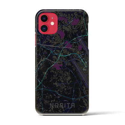 【成田（千葉県）】地図柄iPhoneケース（バックカバータイプ）