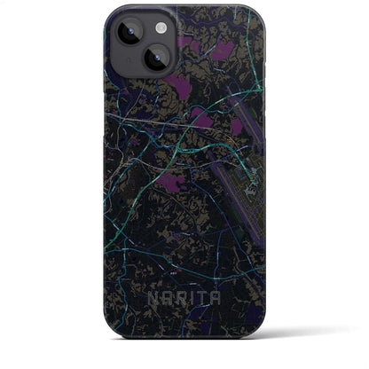 【成田（千葉県）】地図柄iPhoneケース（バックカバータイプ）