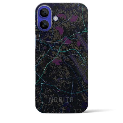 【成田（千葉県）】地図柄iPhoneケース（バックカバータイプ）