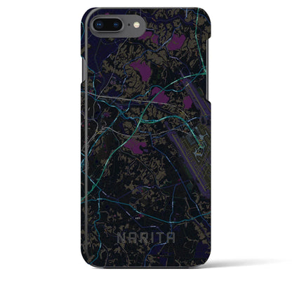 【成田（千葉県）】地図柄iPhoneケース（バックカバータイプ）