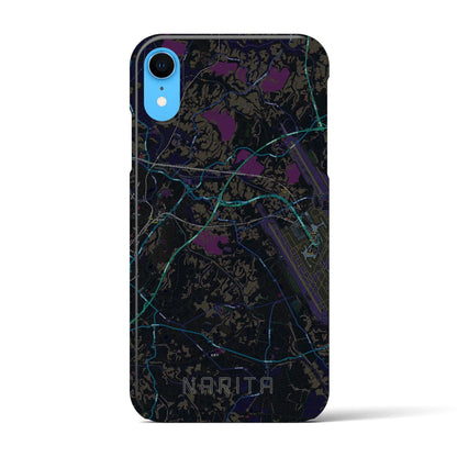 【成田（千葉県）】地図柄iPhoneケース（バックカバータイプ）