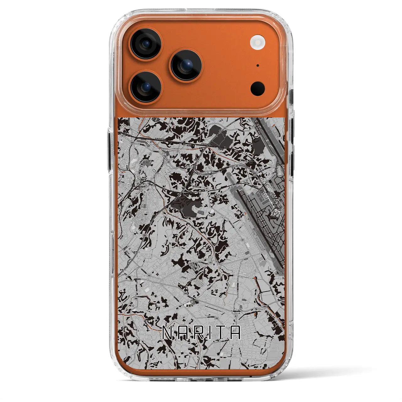 【成田（千葉県）】地図柄iPhoneケース（MagSafeタイプ）