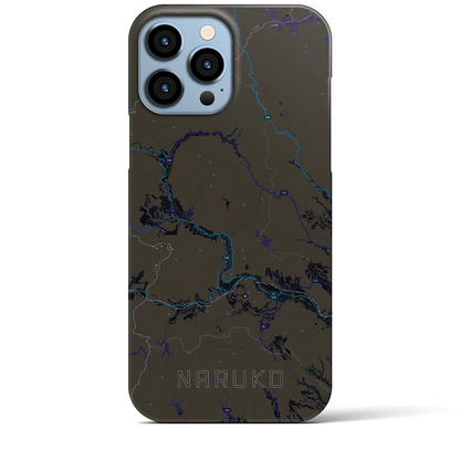 【鳴子（宮城県）】地図柄iPhoneケース（バックカバータイプ）