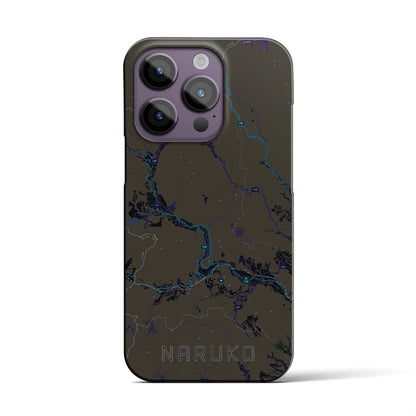 【鳴子（宮城県）】地図柄iPhoneケース（バックカバータイプ）