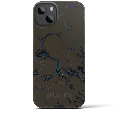 【鳴子（宮城県）】地図柄iPhoneケース（バックカバータイプ）