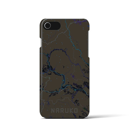 【鳴子（宮城県）】地図柄iPhoneケース（バックカバータイプ）