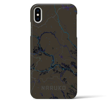 【鳴子（宮城県）】地図柄iPhoneケース（バックカバータイプ）