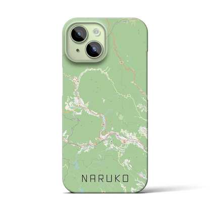 【鳴子（宮城県）】地図柄iPhoneケース（バックカバータイプ）