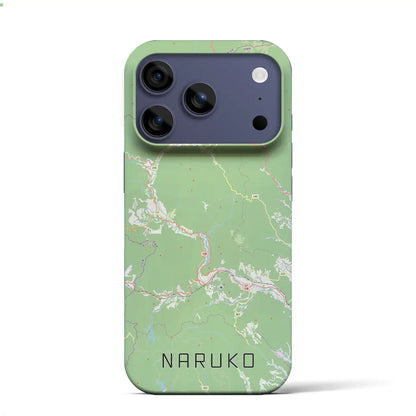 【鳴子（宮城県）】地図柄iPhoneケース（バックカバータイプ）