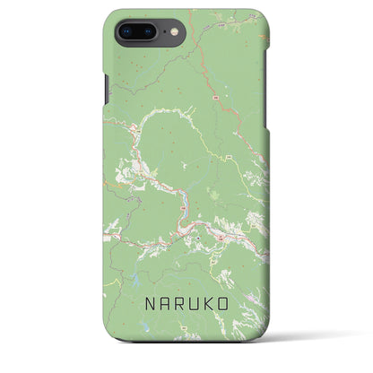 【鳴子（宮城県）】地図柄iPhoneケース（バックカバータイプ）