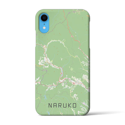 【鳴子（宮城県）】地図柄iPhoneケース（バックカバータイプ）