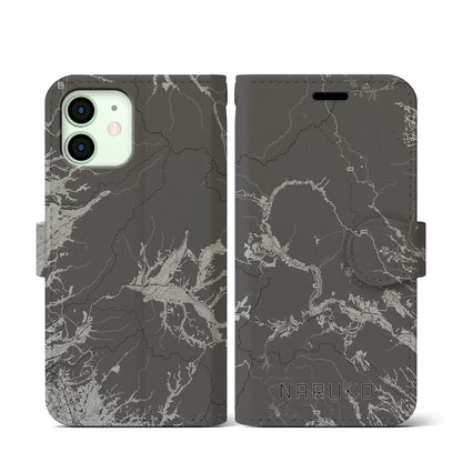 【鳴子（宮城県）】地図柄iPhoneケース（手帳タイプ）