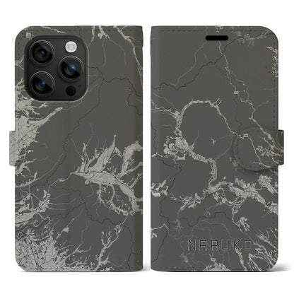 【鳴子（宮城県）】地図柄iPhoneケース（手帳タイプ）