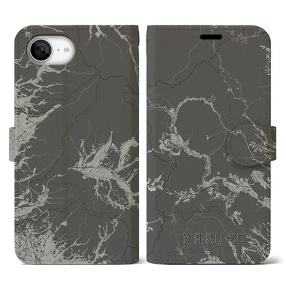 【鳴子（宮城県）】地図柄iPhoneケース（手帳タイプ）