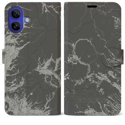 【鳴子（宮城県）】地図柄iPhoneケース（手帳タイプ）