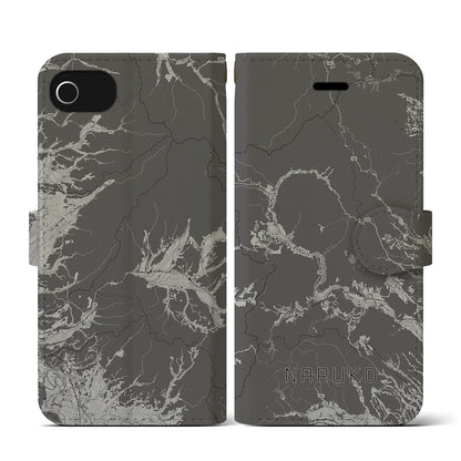 【鳴子（宮城県）】地図柄iPhoneケース（手帳タイプ）