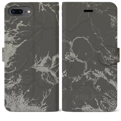 【鳴子（宮城県）】地図柄iPhoneケース（手帳タイプ）