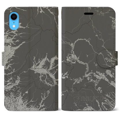 【鳴子（宮城県）】地図柄iPhoneケース（手帳タイプ）