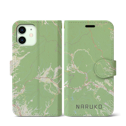 【鳴子（宮城県）】地図柄iPhoneケース（手帳タイプ）