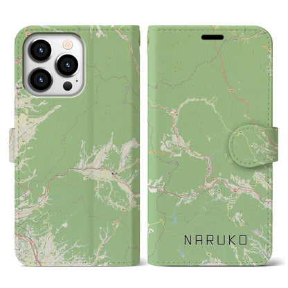 【鳴子（宮城県）】地図柄iPhoneケース（手帳タイプ）