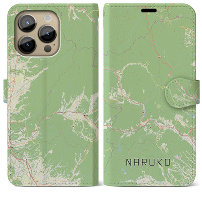 【鳴子（宮城県）】地図柄iPhoneケース（手帳タイプ）