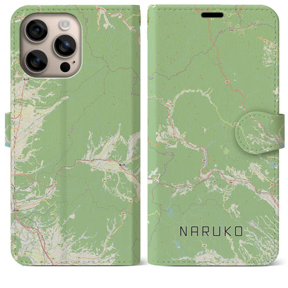 【鳴子（宮城県）】地図柄iPhoneケース（手帳タイプ）