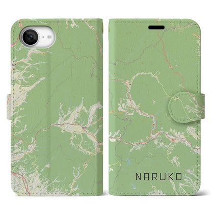 【鳴子（宮城県）】地図柄iPhoneケース（手帳タイプ）