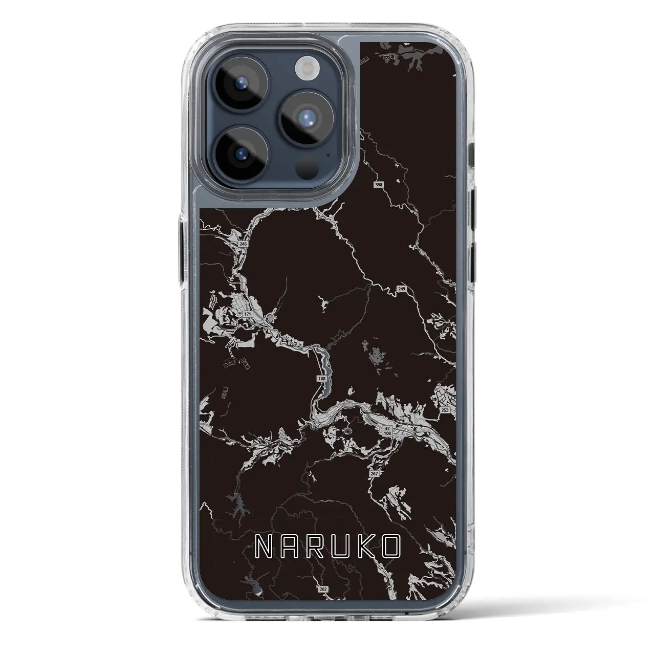 【鳴子（宮城県）】地図柄iPhoneケース（MagSafeタイプ）