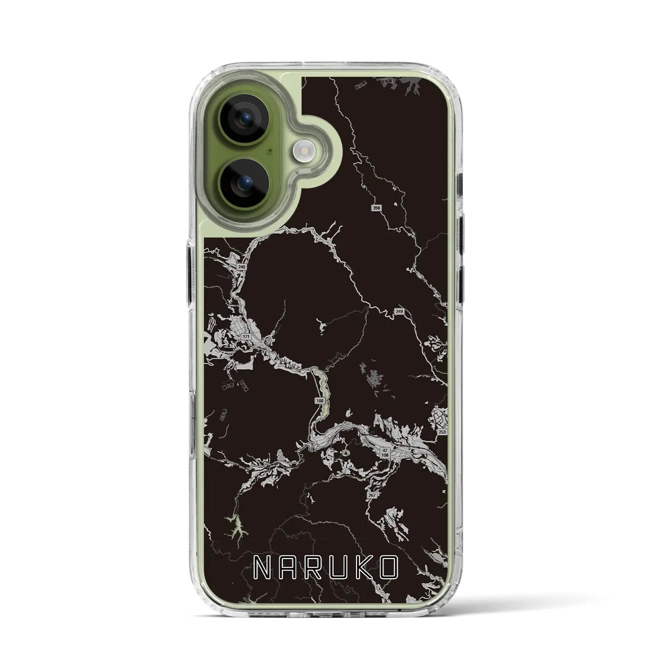 【鳴子（宮城県）】地図柄iPhoneケース（MagSafeタイプ）