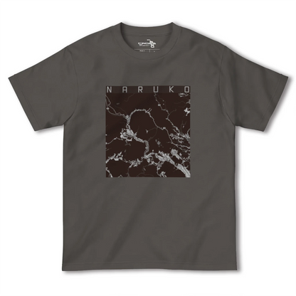 【鳴子（宮城県）】地図柄ヘビーウェイトTシャツ