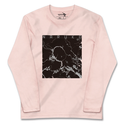 【鳴子（宮城県）】地図柄ロングスリーブTシャツ