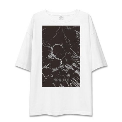 【鳴子（宮城県）】地図柄ビッグシルエットTシャツ