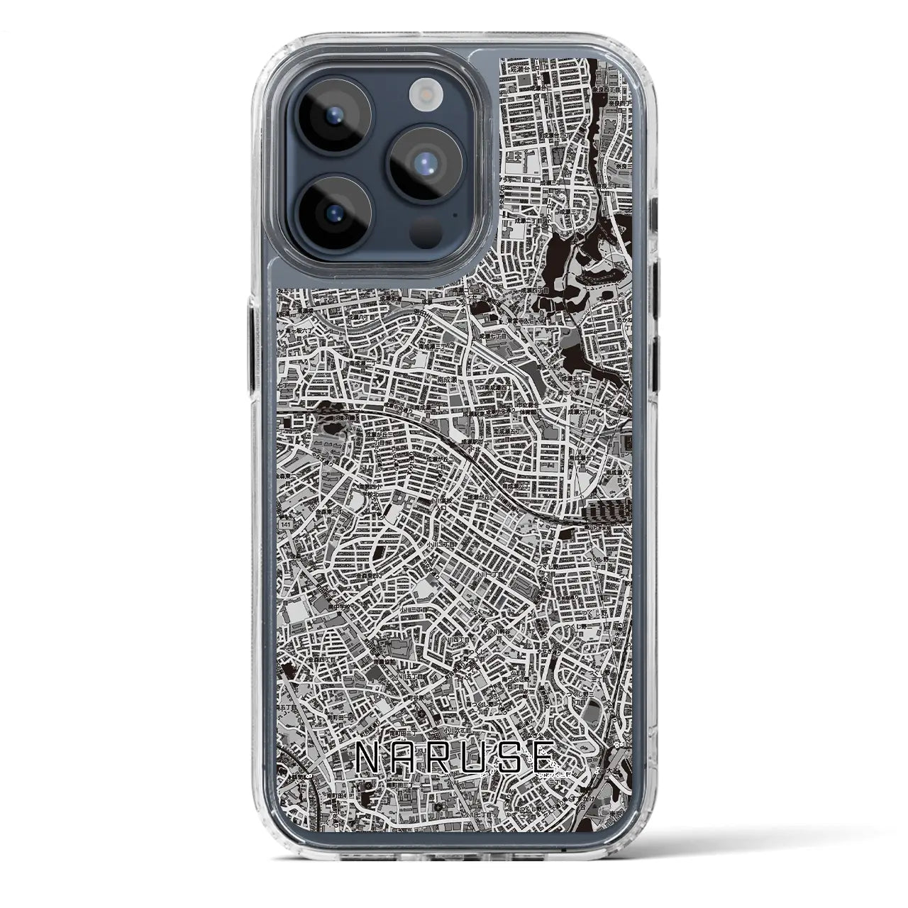 【成瀬（東京都）】地図柄iPhoneケース（MagSafeタイプ）