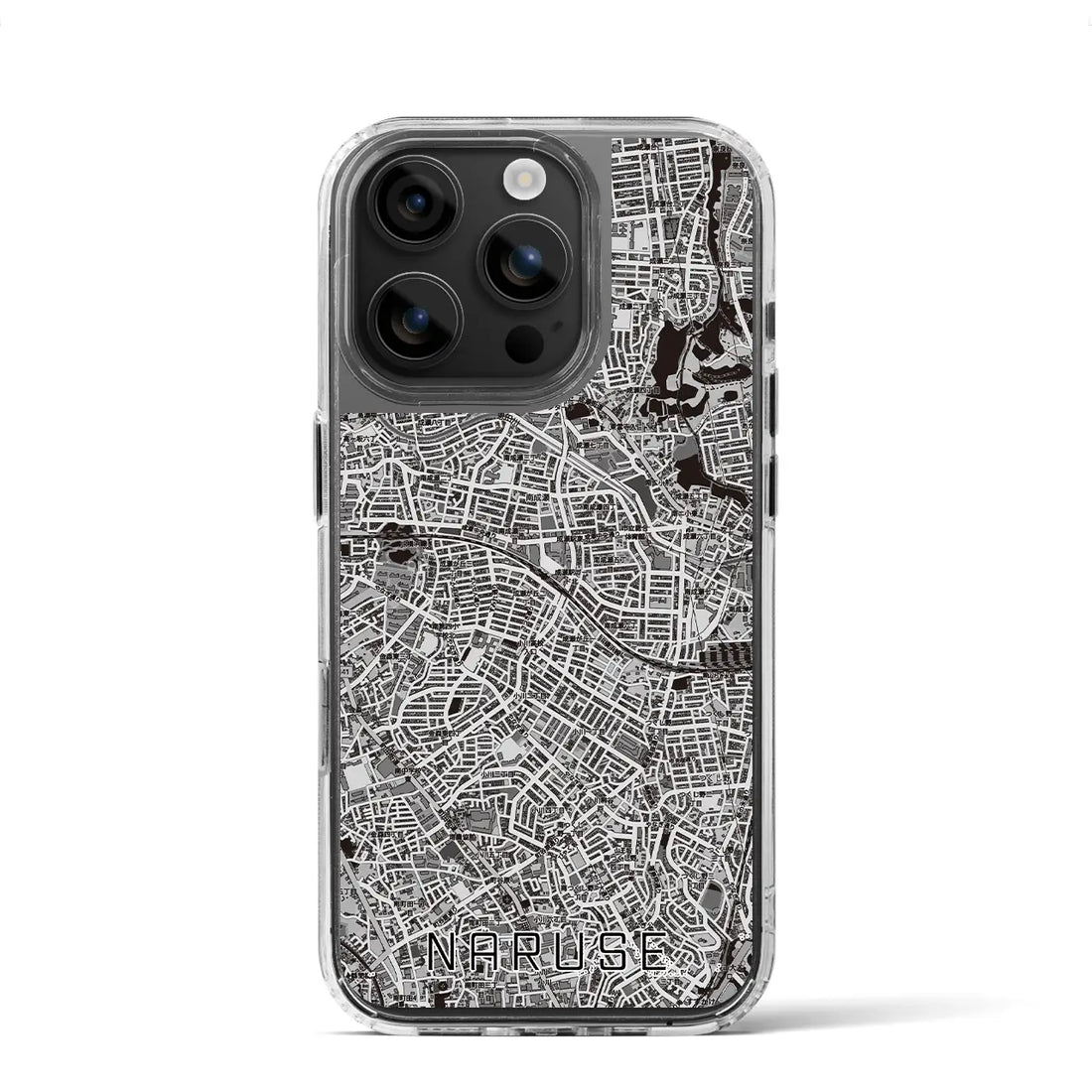 【成瀬（東京都）】地図柄iPhoneケース（MagSafeタイプ）