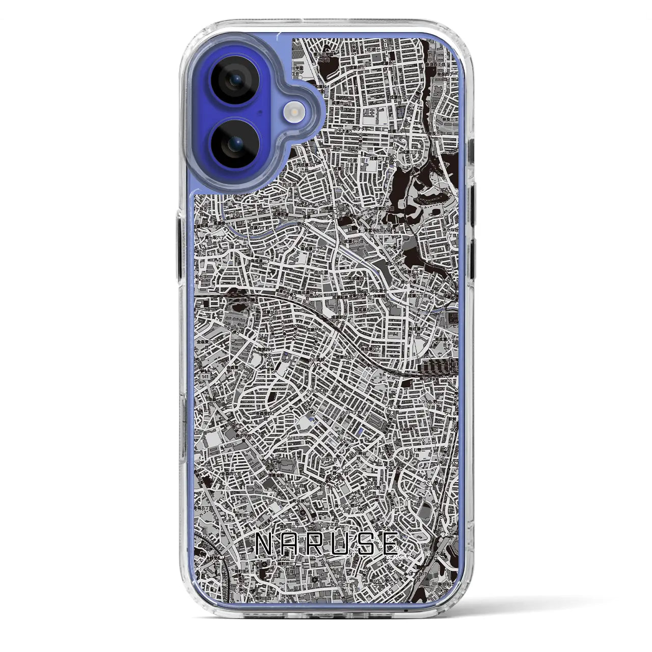 【成瀬（東京都）】地図柄iPhoneケース（MagSafeタイプ）