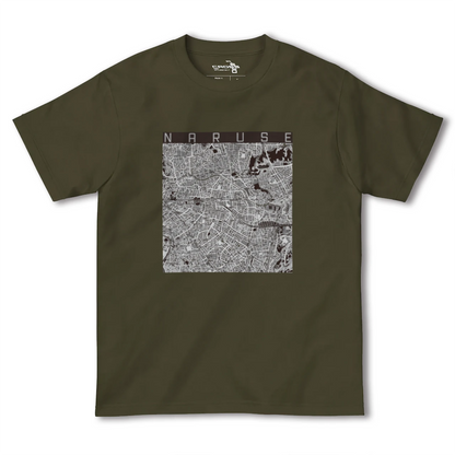 【成瀬（東京都）】地図柄ヘビーウェイトTシャツ