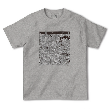 【成瀬（東京都）】地図柄ヘビーウェイトTシャツ