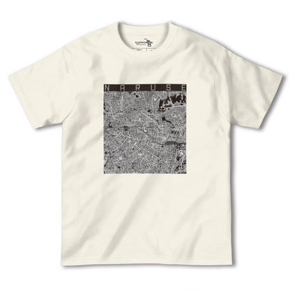【成瀬（東京都）】地図柄ヘビーウェイトTシャツ
