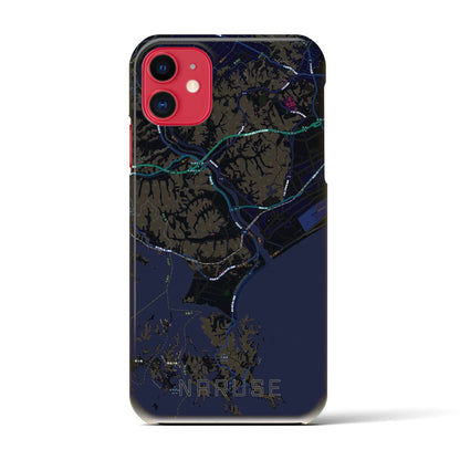 【鳴瀬（宮城県）】地図柄iPhoneケース（バックカバータイプ）