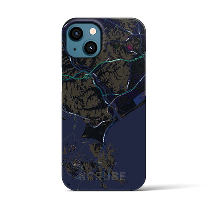 【鳴瀬（宮城県）】地図柄iPhoneケース（バックカバータイプ）