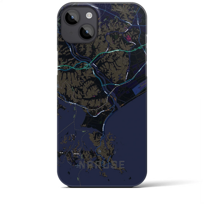 【鳴瀬（宮城県）】地図柄iPhoneケース（バックカバータイプ）