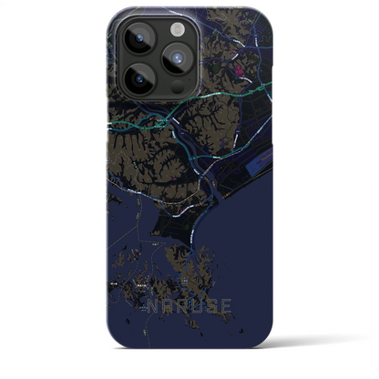 【鳴瀬（宮城県）】地図柄iPhoneケース（バックカバータイプ）