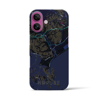 【鳴瀬（宮城県）】地図柄iPhoneケース（バックカバータイプ）