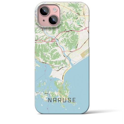 【鳴瀬（宮城県）】地図柄iPhoneケース（バックカバータイプ）