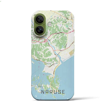 【鳴瀬（宮城県）】地図柄iPhoneケース（バックカバータイプ）