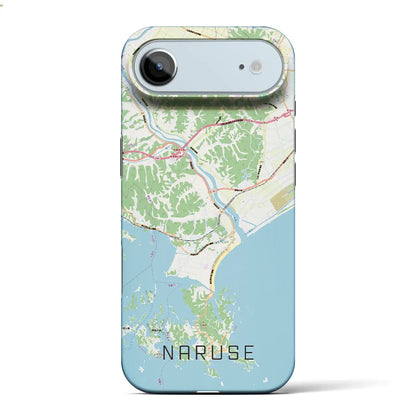 【鳴瀬（宮城県）】地図柄iPhoneケース（バックカバータイプ）