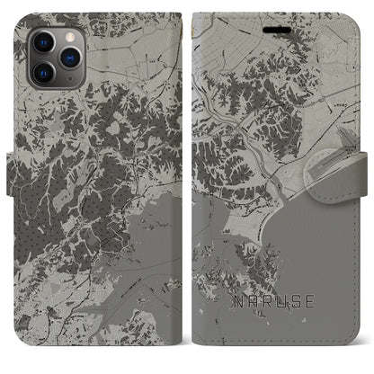 【鳴瀬（宮城県）】地図柄iPhoneケース（手帳タイプ）